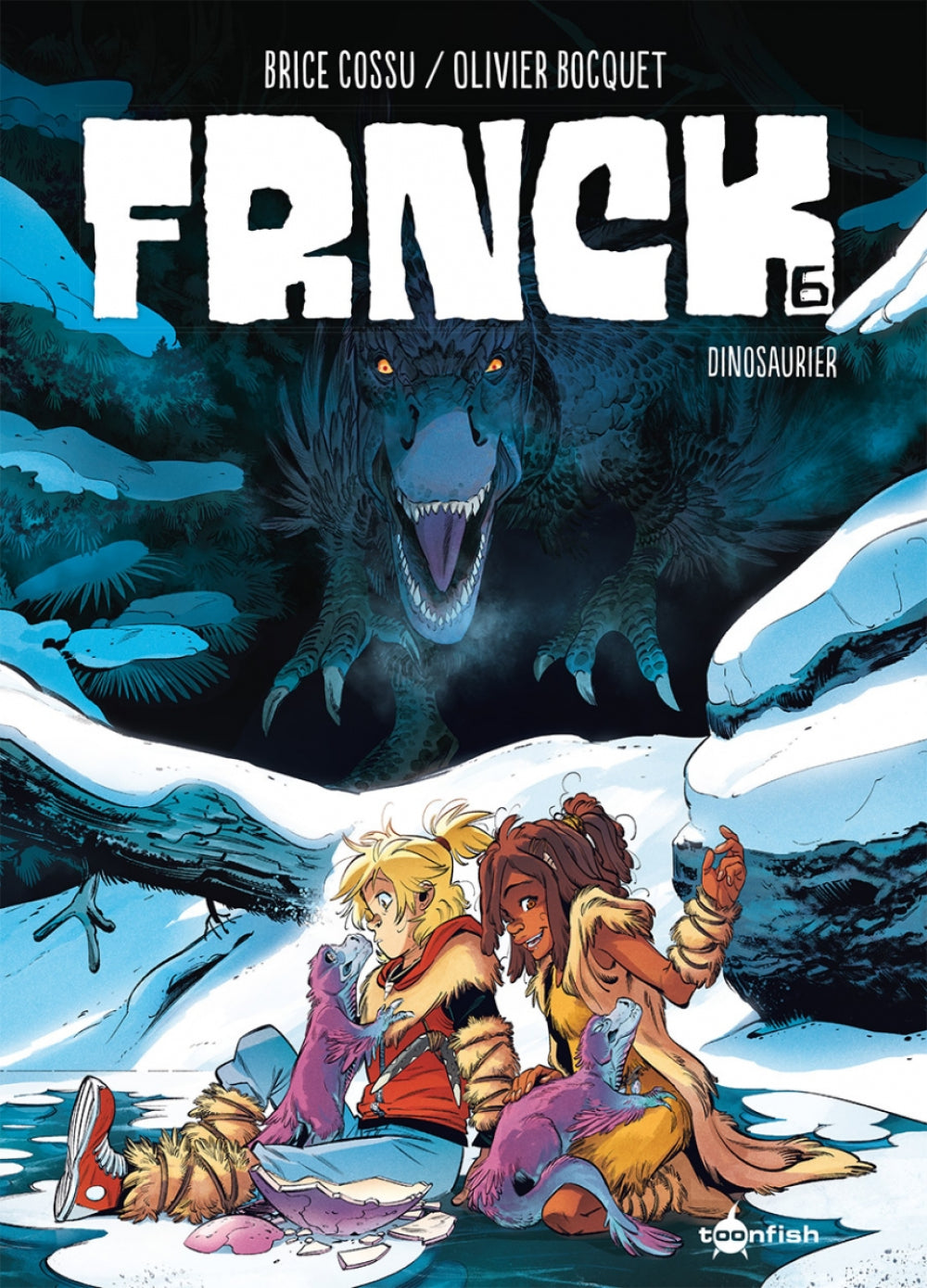 Cover FRNCK 6 – Dinosaurier – toonfish