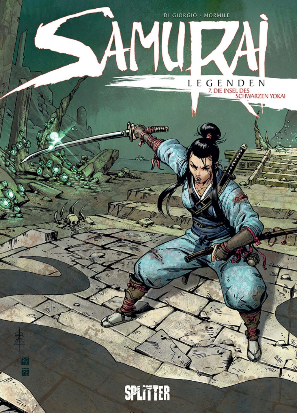 Samurai Legenden 7 – Die Insel des schwarzen Yokai – Cover