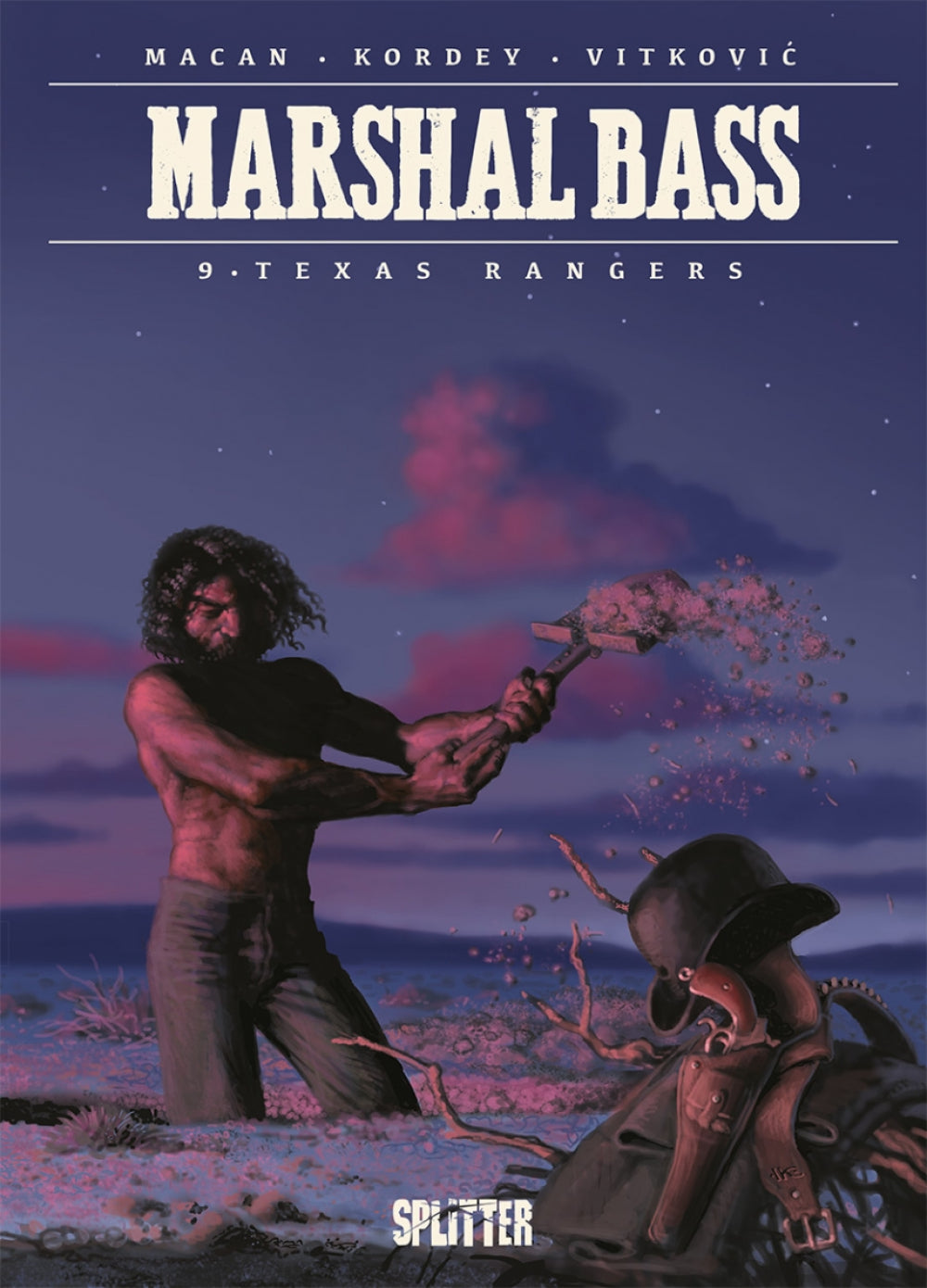Marshal Bass 9 – Texas Rangers – Cover