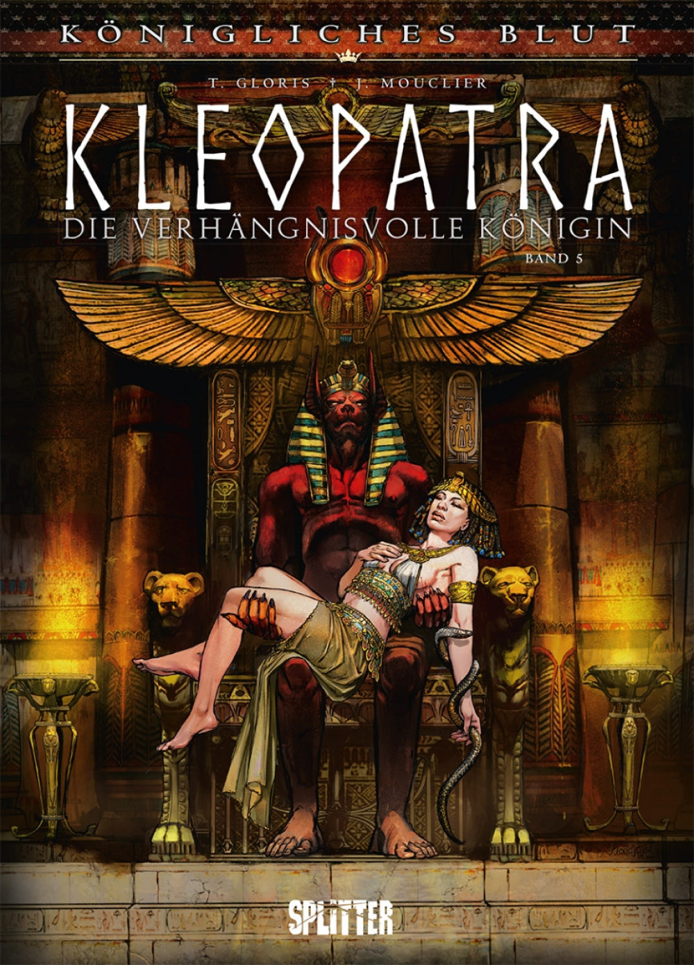Königliches Blut 13 - Kleopatra 5 – Cover