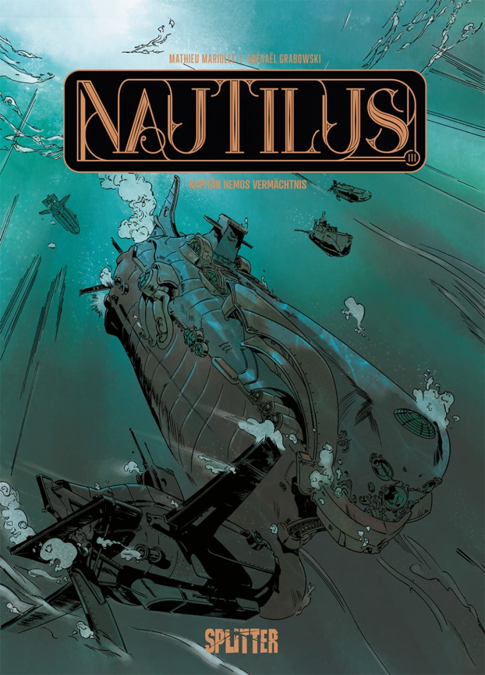 Nautilus 3 – Kapitän Nemos Vermächtnis – Cover