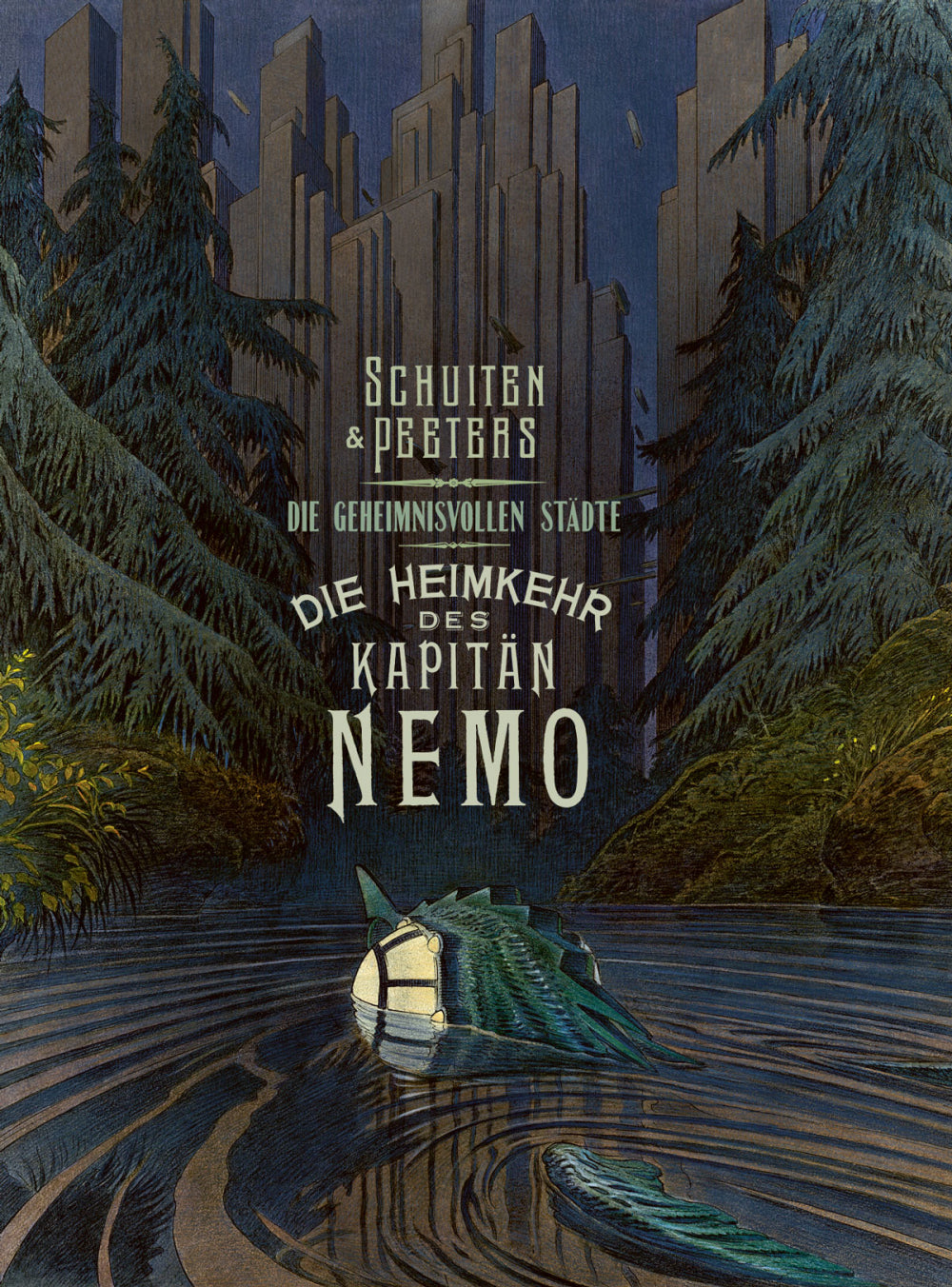 Die Heimkehr des Kapitän Nemo – Cover