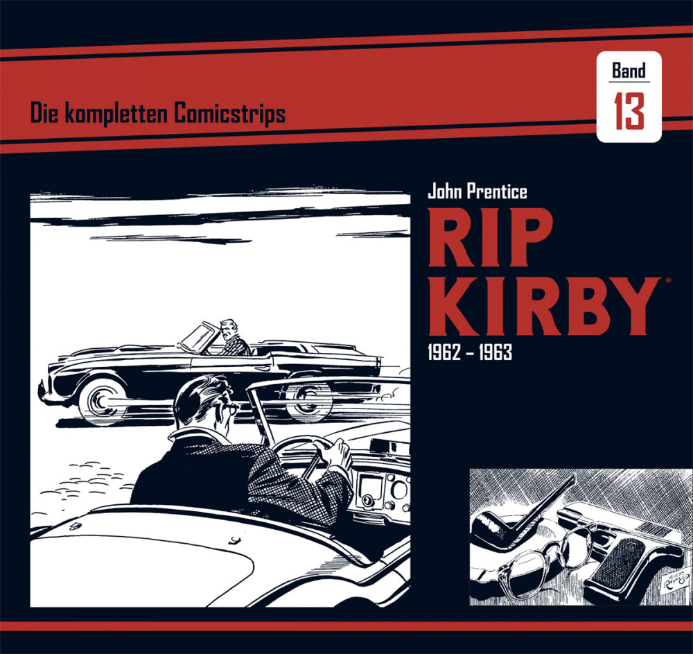 Rip Kirby 13 – Die kompletten Comicstrips 1962-1963 – Cover