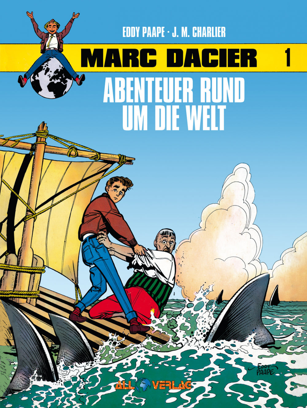 Marc Dacier 01 – Abenteuer rund um die Welt – Cover