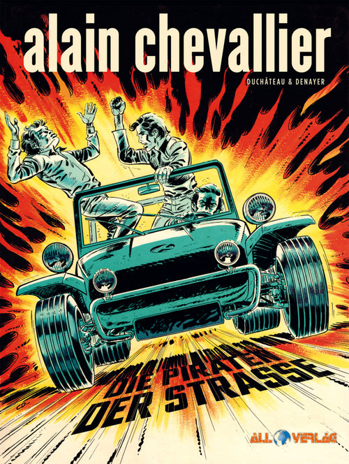 Alain Chevallier 4 – Die Piraten der Straße – Cover