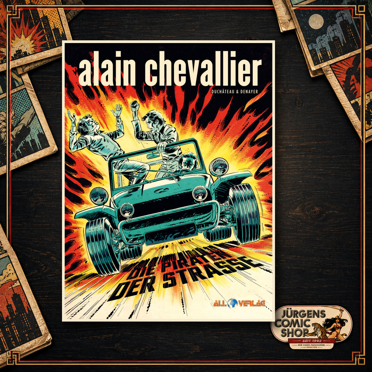 Alain Chevallier 4 – Die Piraten der Straße