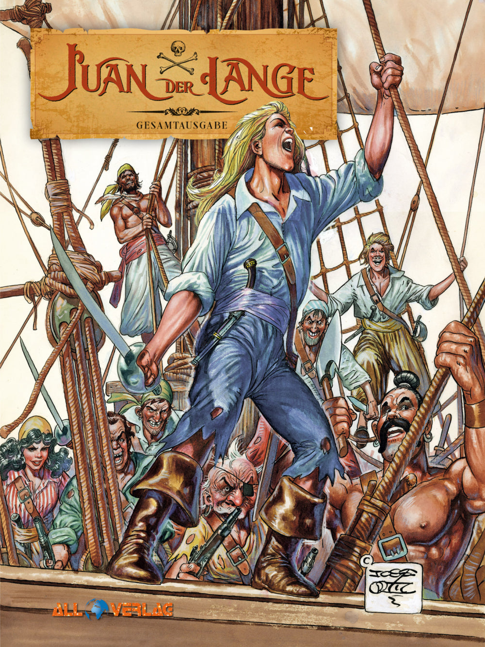 Juan der Lange VZA Gesamtausgabe – Cover