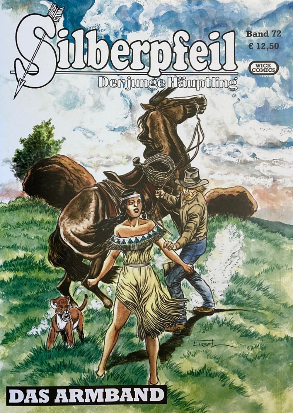 Cover Silberpfeil 72 – Das Armband – Wick Comics