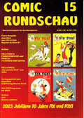 Comic Rundschau 15 – mit FIX & FOXI 70 Jahre Jubiläum – Cover
