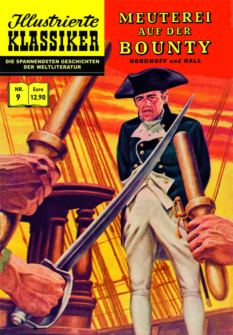 Illustrierte Klassiker Nr. 9 – Meuterei auf der Bounty – Cover