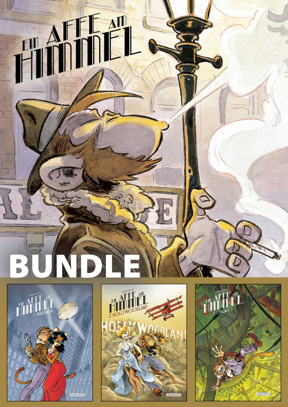 Ein Affe am Himmel Bundle – Band 1-3 – Cover