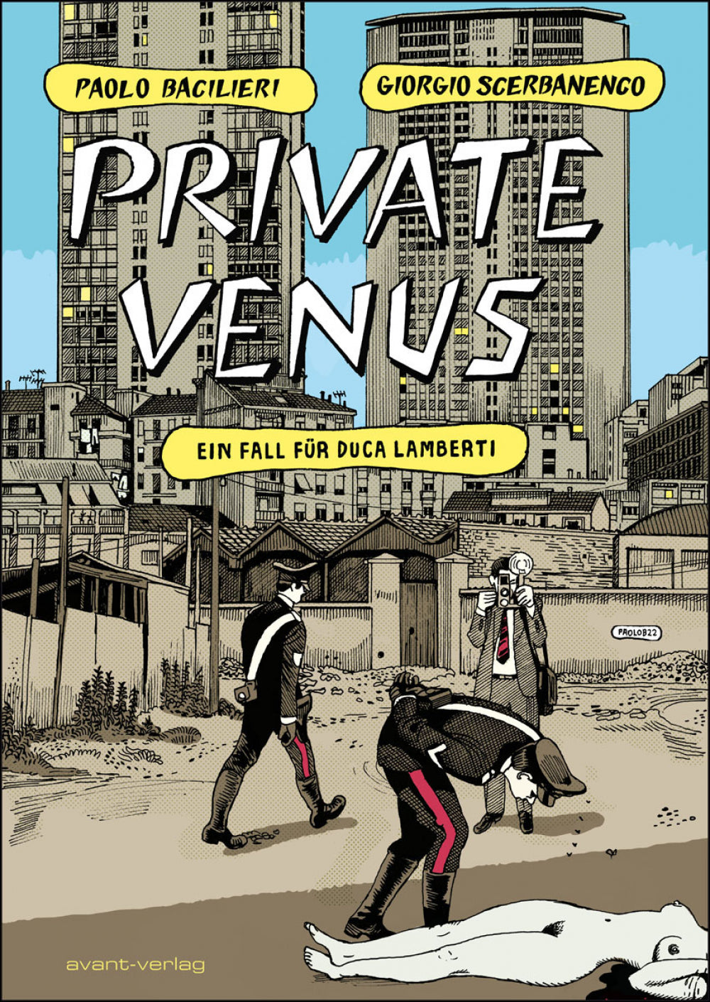 Private Venus – Ein Fall für Duca Lamberti – Cover