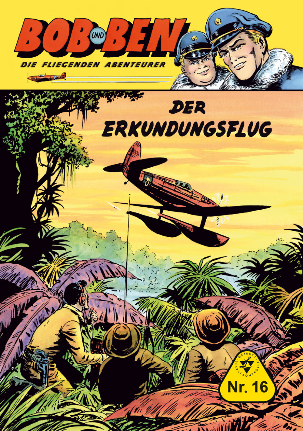 Bob und Ben 16 – Der Erkundungsflug – Cover