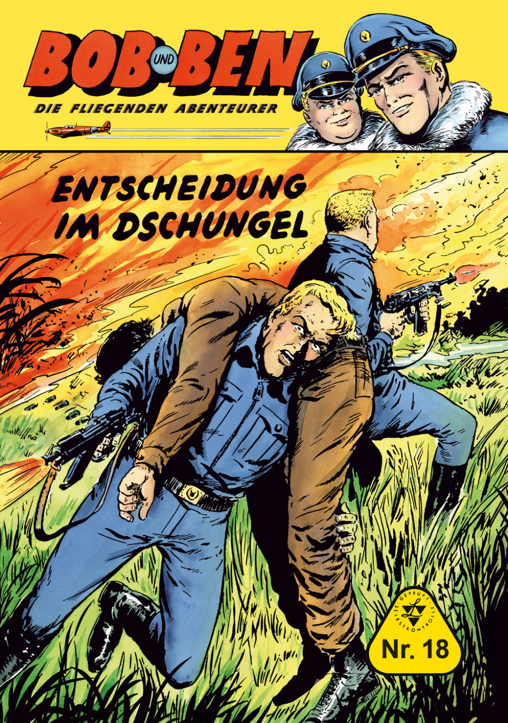 Bob und Ben 18 – Entscheidung im Dschungel – Cover