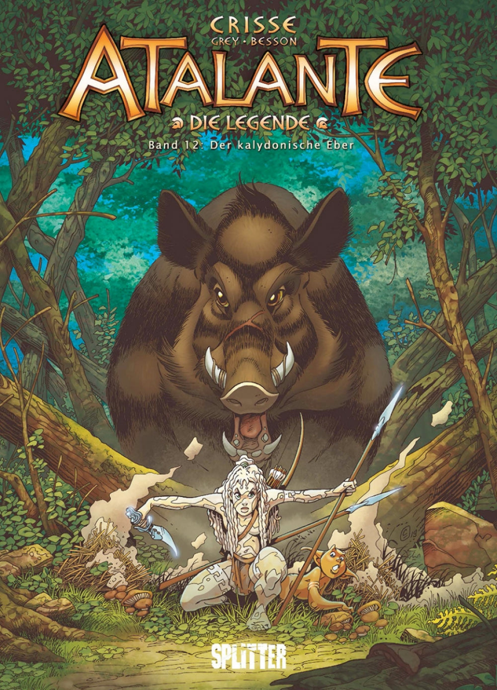 Atalante 12 – Der kalydonische Eber – Cover