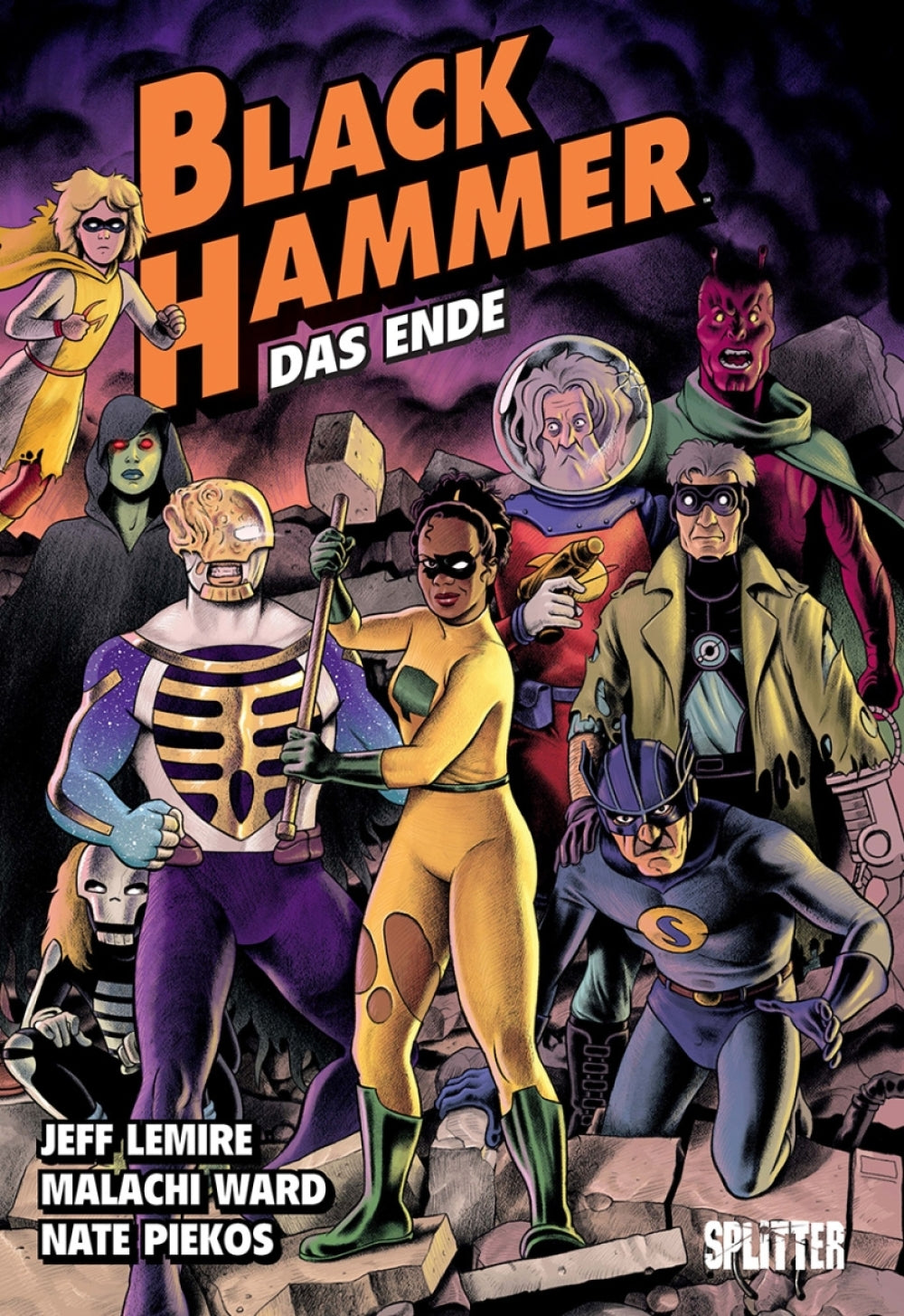 Black Hammer 8 – Das Ende – Cover