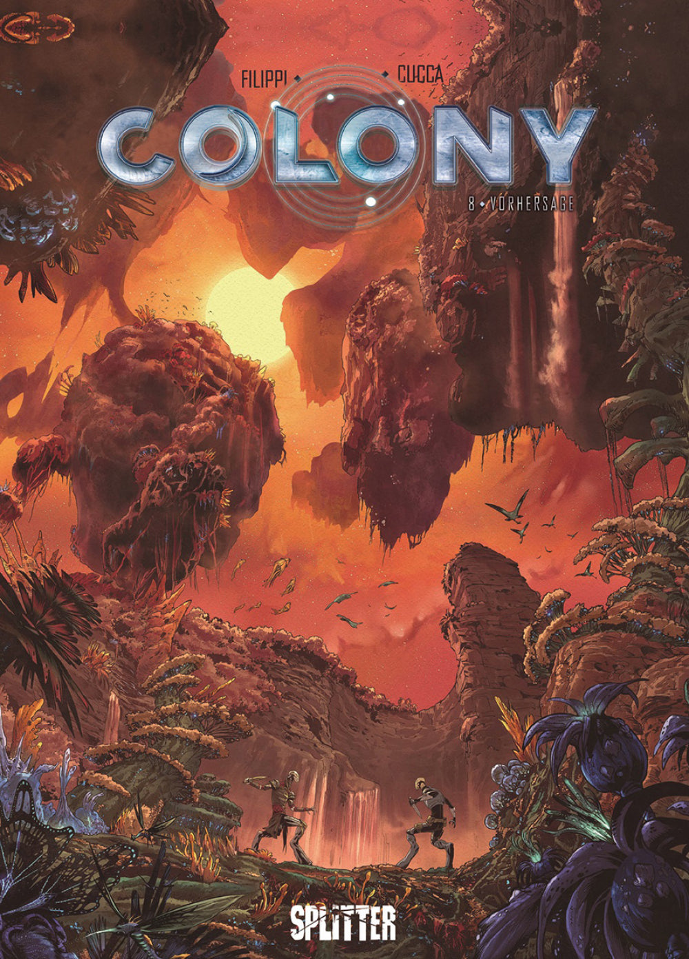 Colony 8 – Vorhersagen – Cover