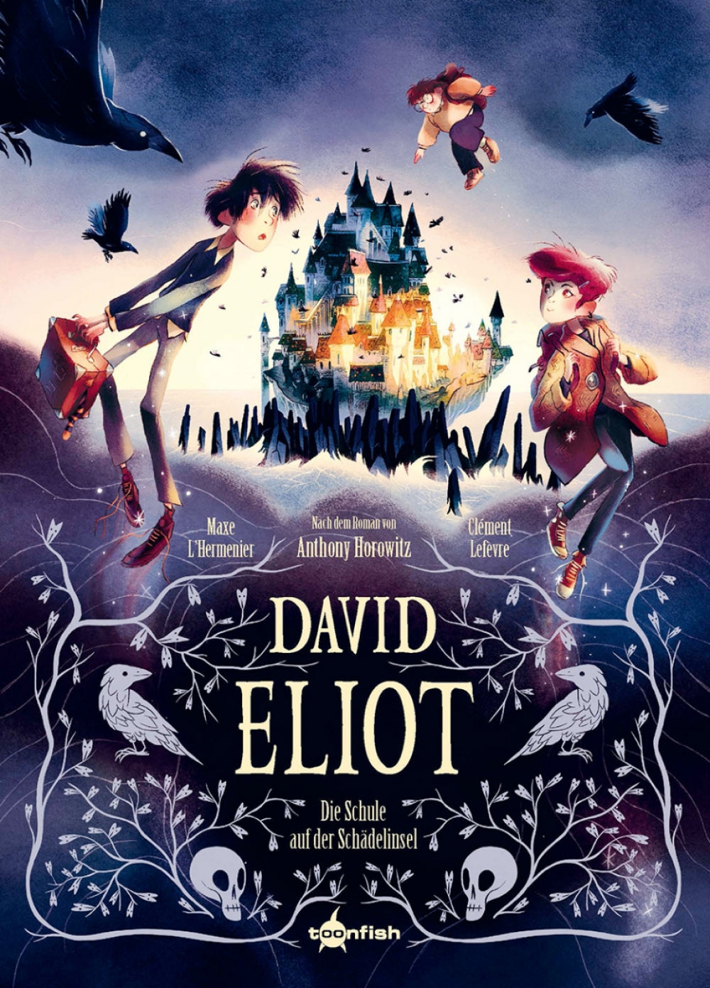 Cover David Eliot 1 – Die Schule auf der Schädelinsel – toonfish