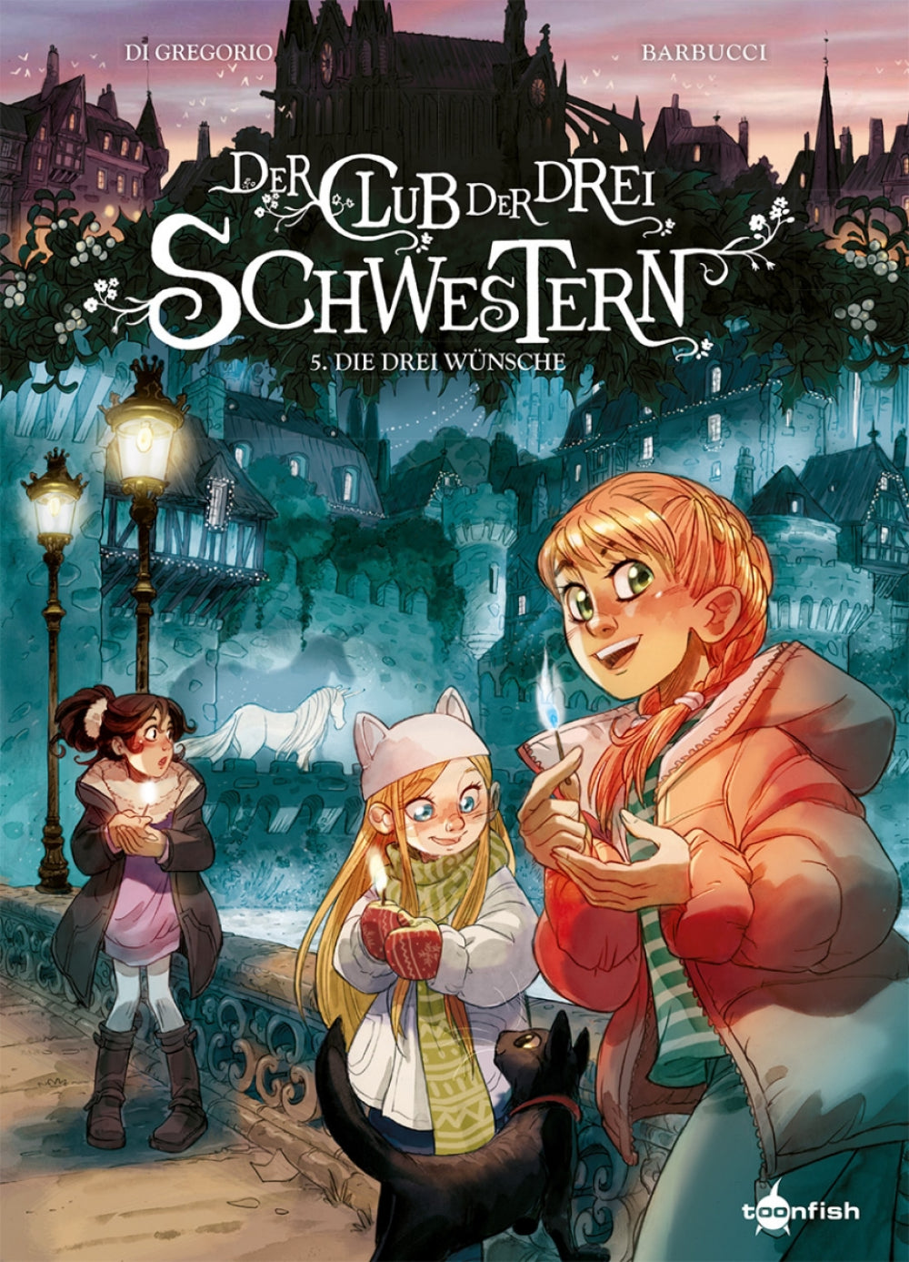 Cover Der Club der drei Schwestern 5 – Die drei Wünsche – toonfish
