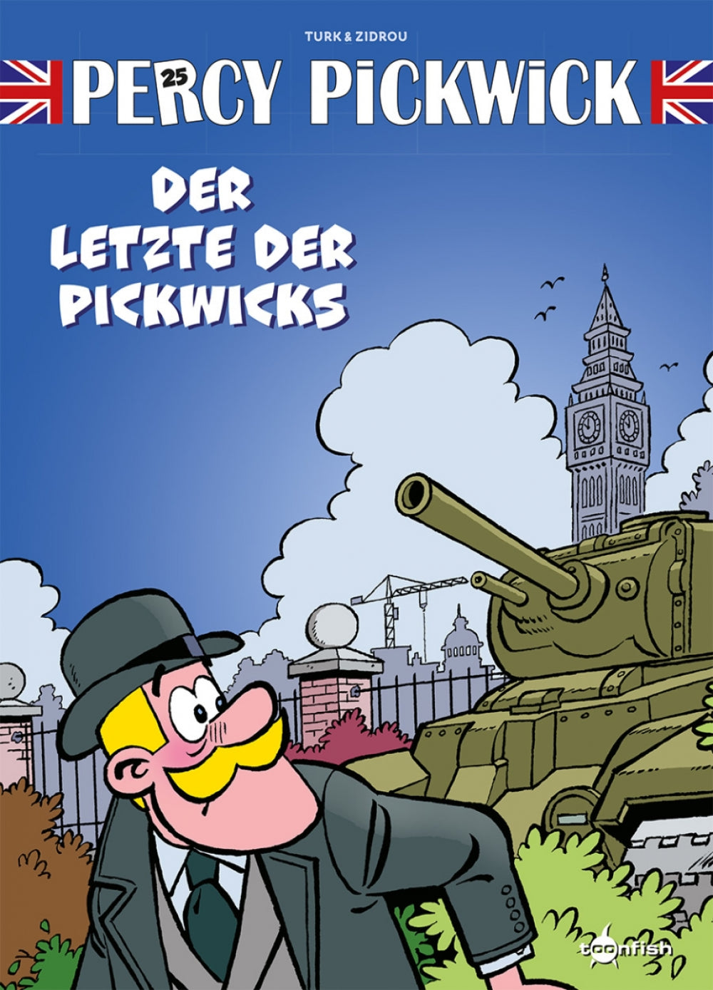 Cover Percy Pickwick 25 – Der Letzte der Pickwicks – toonfish