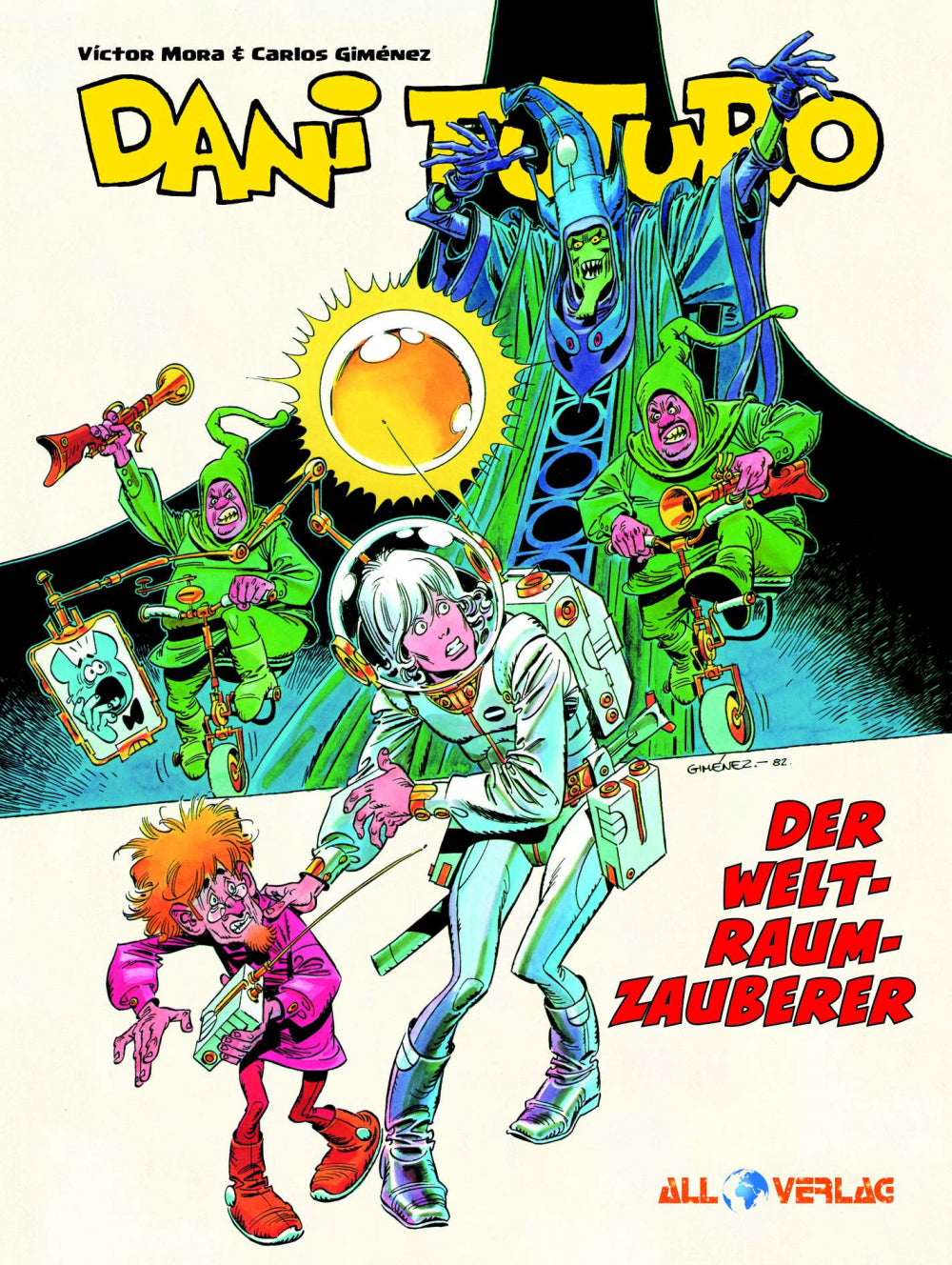 Dani Futuro 7 – Der Weltraumzauberer – Cover