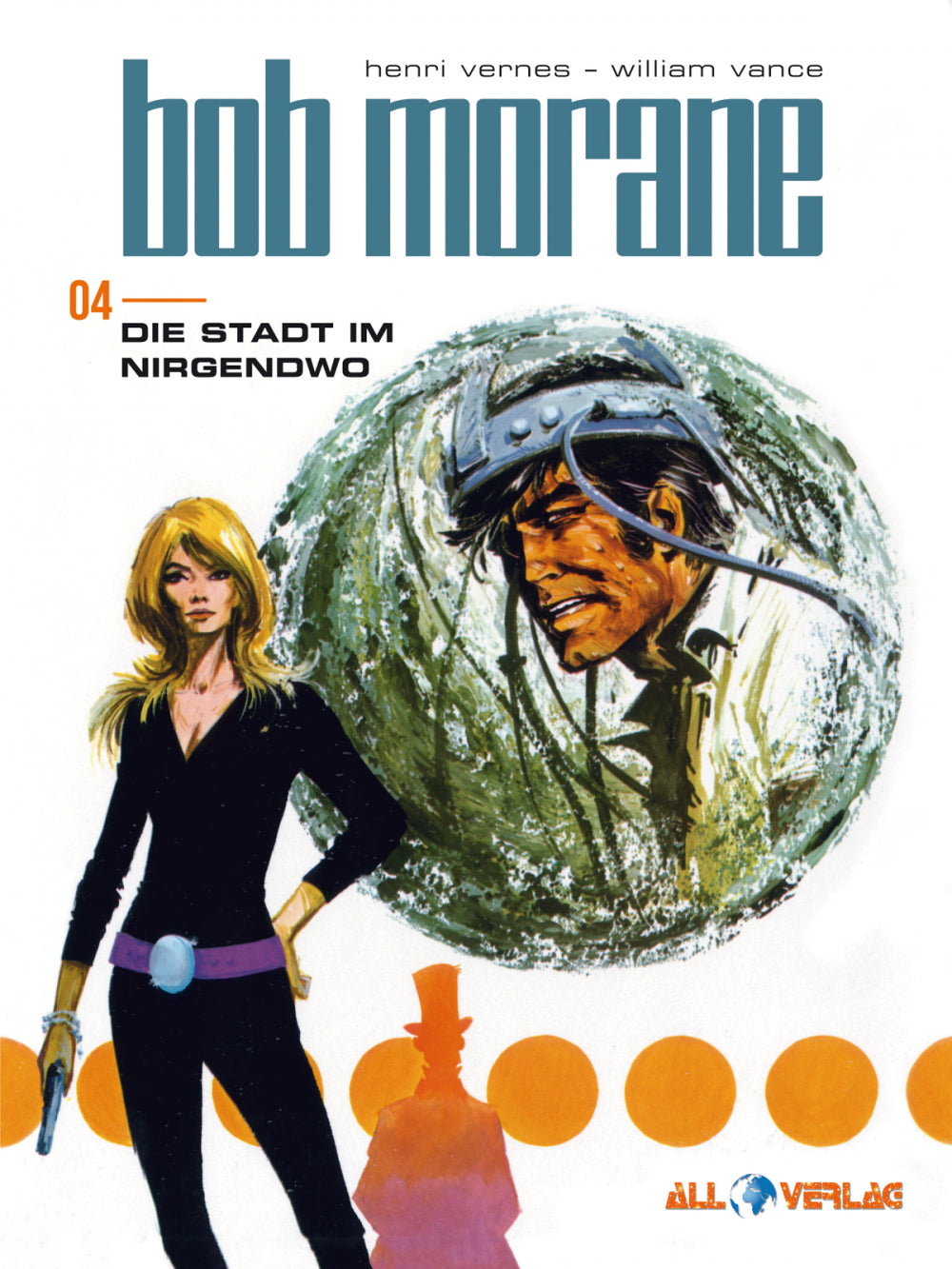 Bob Morane (All Verlag) 04 – Die Stadt im Nirgendwo – Cover