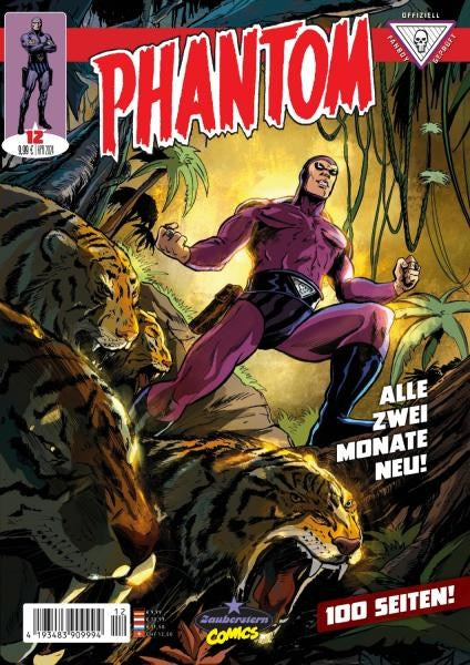 Phantom Magazin 12 (Neuauflage) – Cover
