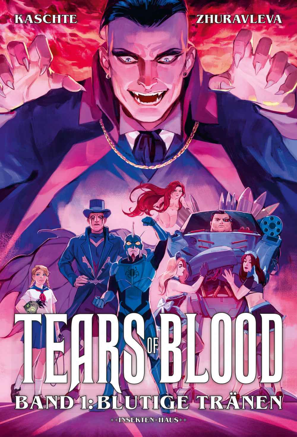 Tears of Blood 1 (Cover Dracul) – Blutige Tränen
