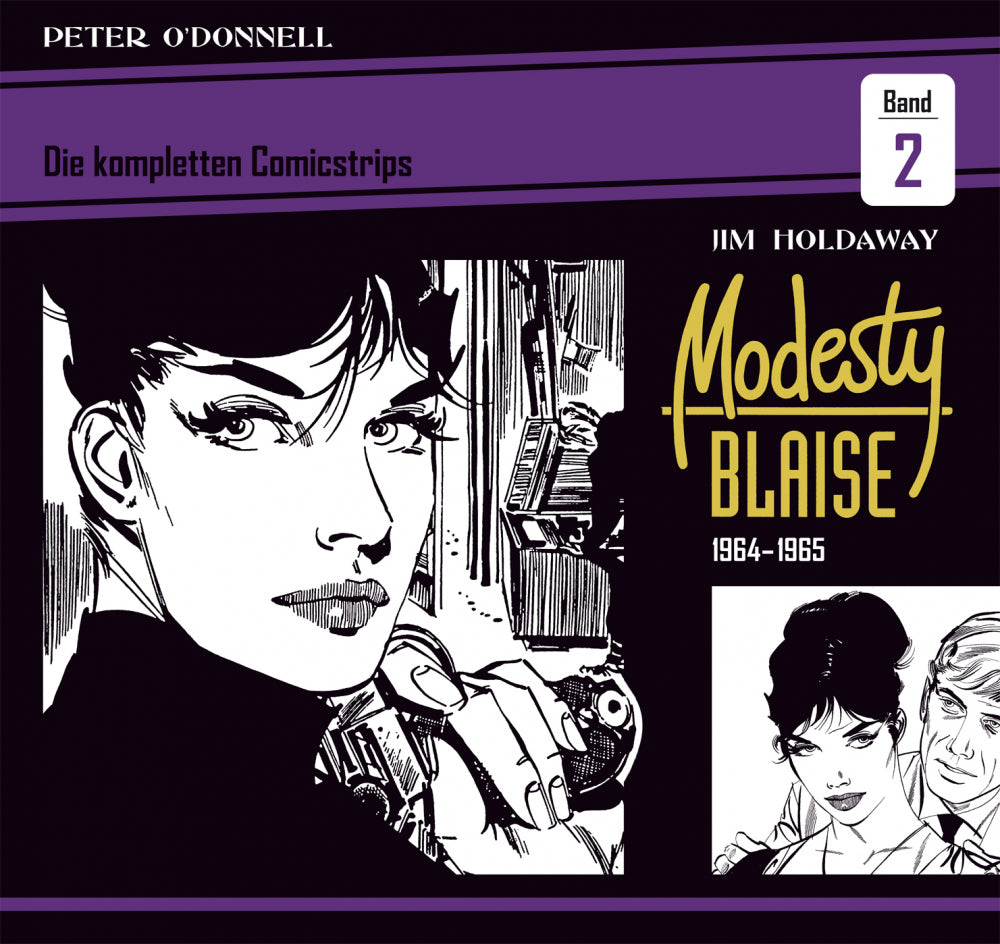 Modesty Blaise 2 – Die kompletten Comicstrips - 1964 - 1966 – Cover