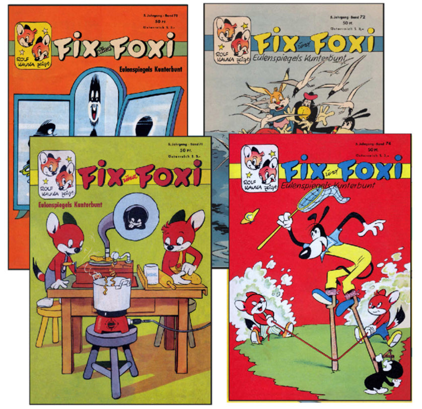 Fix und Foxi 71 - 74 – Cover