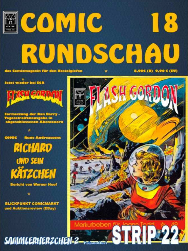Comic Rundschau 18 – Flash Gordon von Dan Barry – Cover