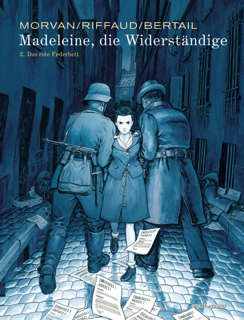Madeleine, die Widerständige 2 – Das rote Federbett – Cover