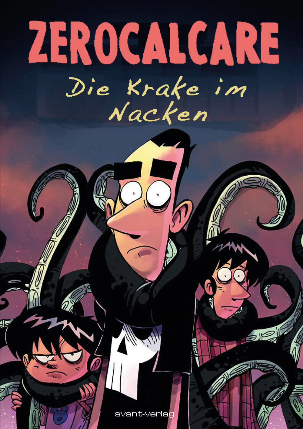 Die Krake im Nacken – Cover