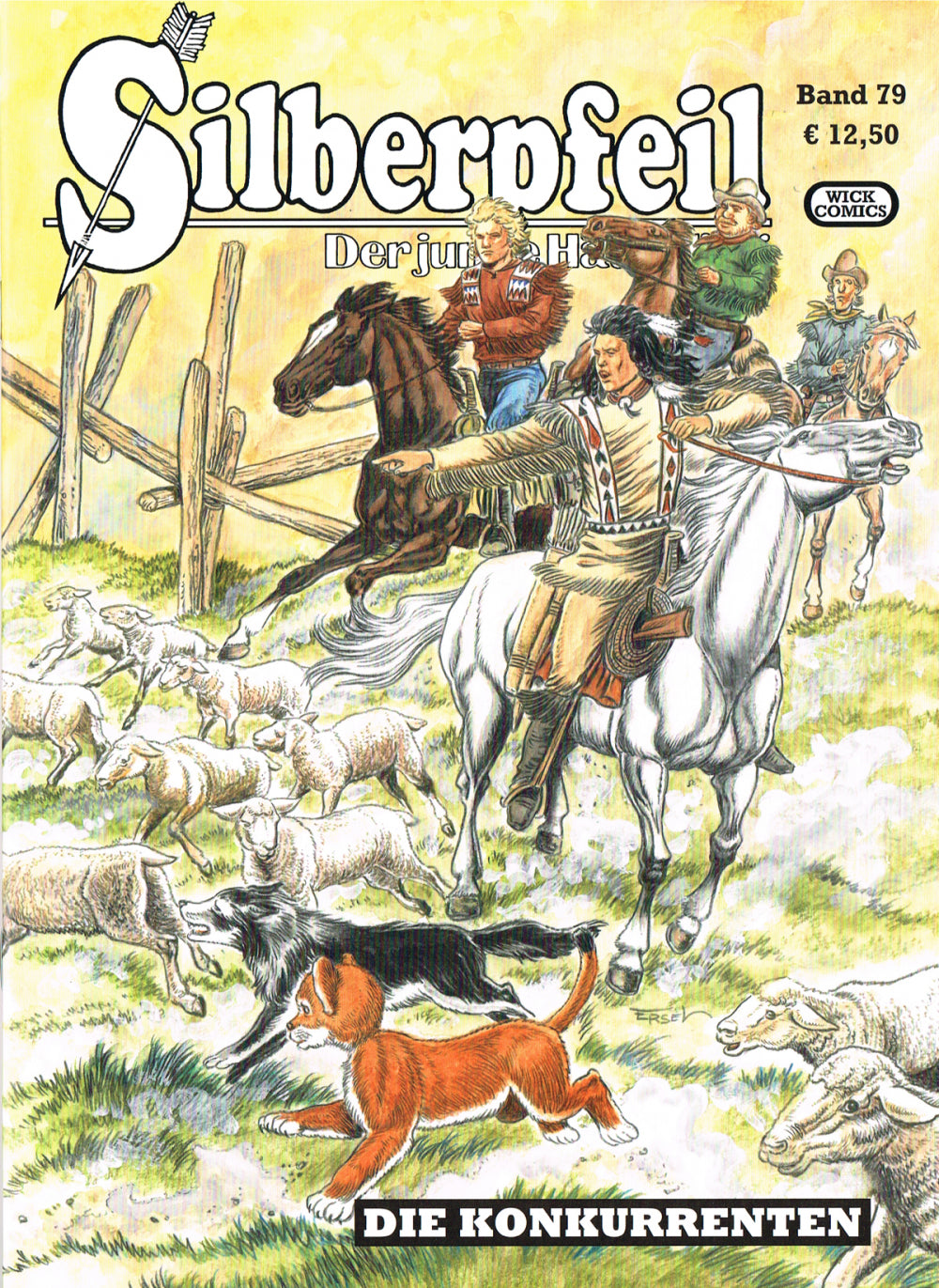 Cover Silberpfeil 79 – Die Konkurrenten – Wick Comics
