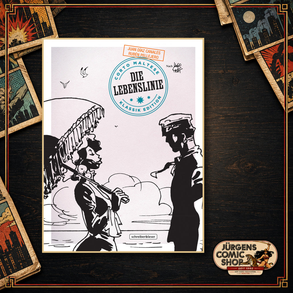 Corto Maltese 17 (s/w) Klassik Edition – Die Lebenslinie