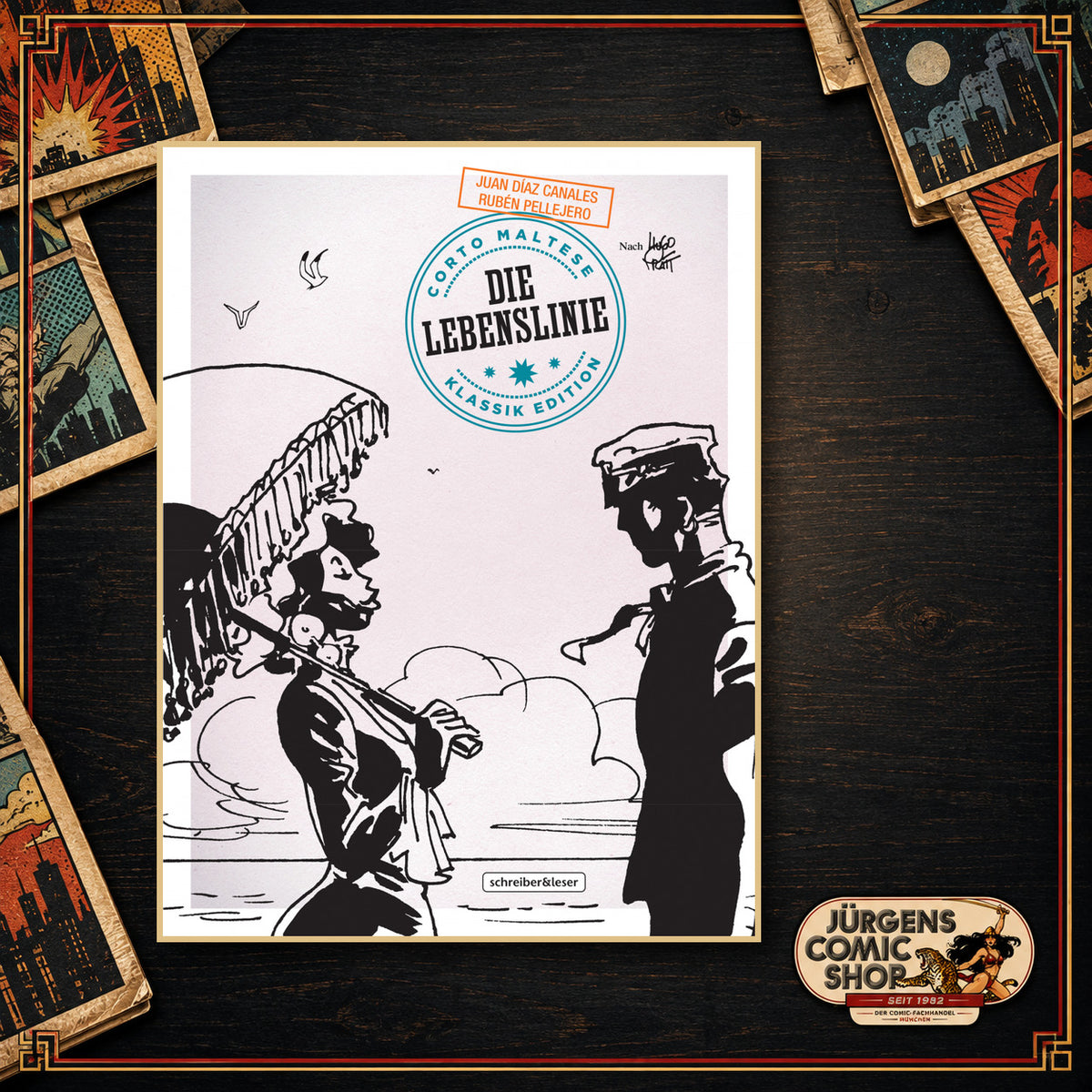 Corto Maltese 17 (s/w) Klassik Edition – Die Lebenslinie