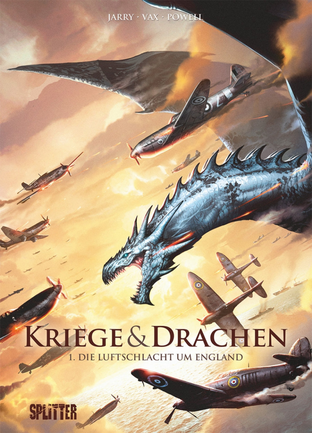 Kriege und Drachen 1 – Die Luftschlacht um England – Cover