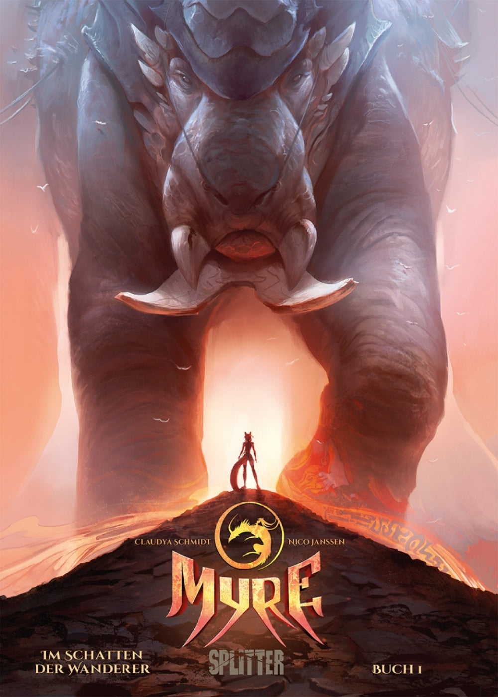 Myre - Im Schatten der Wanderer 1 – Buch 1 des zweiten Zyklus – Cover