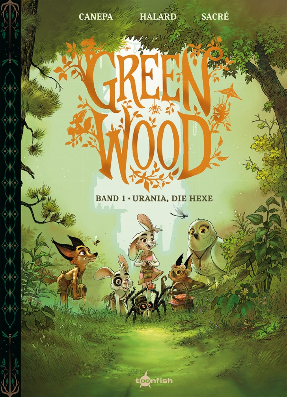 Cover Greenwood 1 – Urania, die Hexe – toonfish