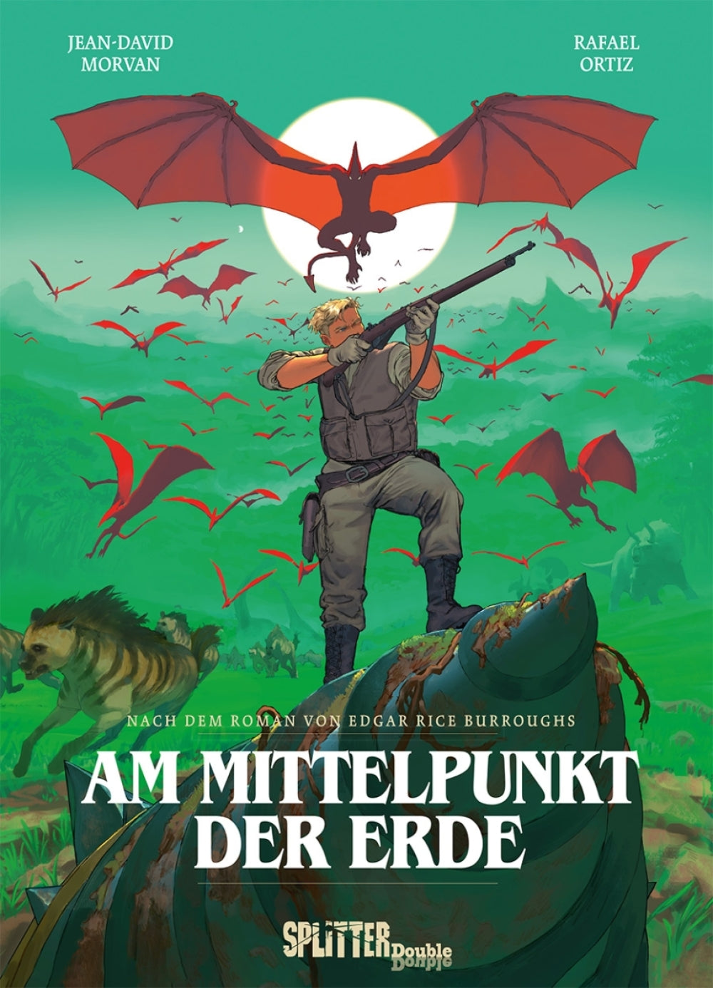 Am Mittelpunkt der Erde (Graphic Novel) – Cover