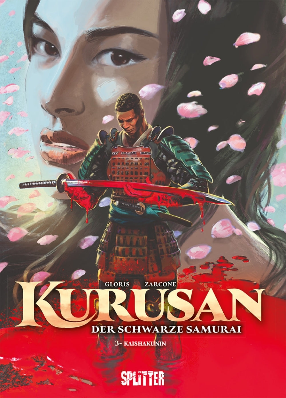 Kurusan - Der schwarze Samurai 3 – Kaishakunin – Cover