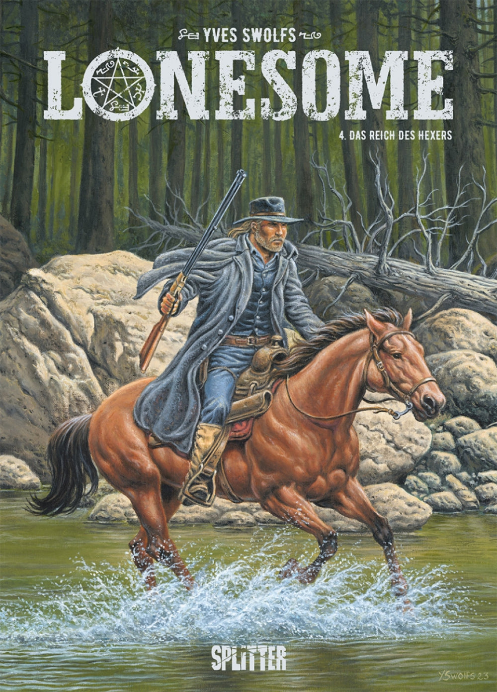 Lonesome 4 – Das Reich des Hexers – Cover
