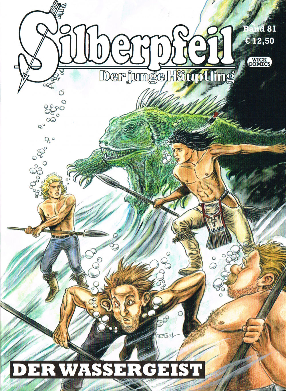 Cover Silberpfeil 81 – Der Wassergeist – Wick Comics