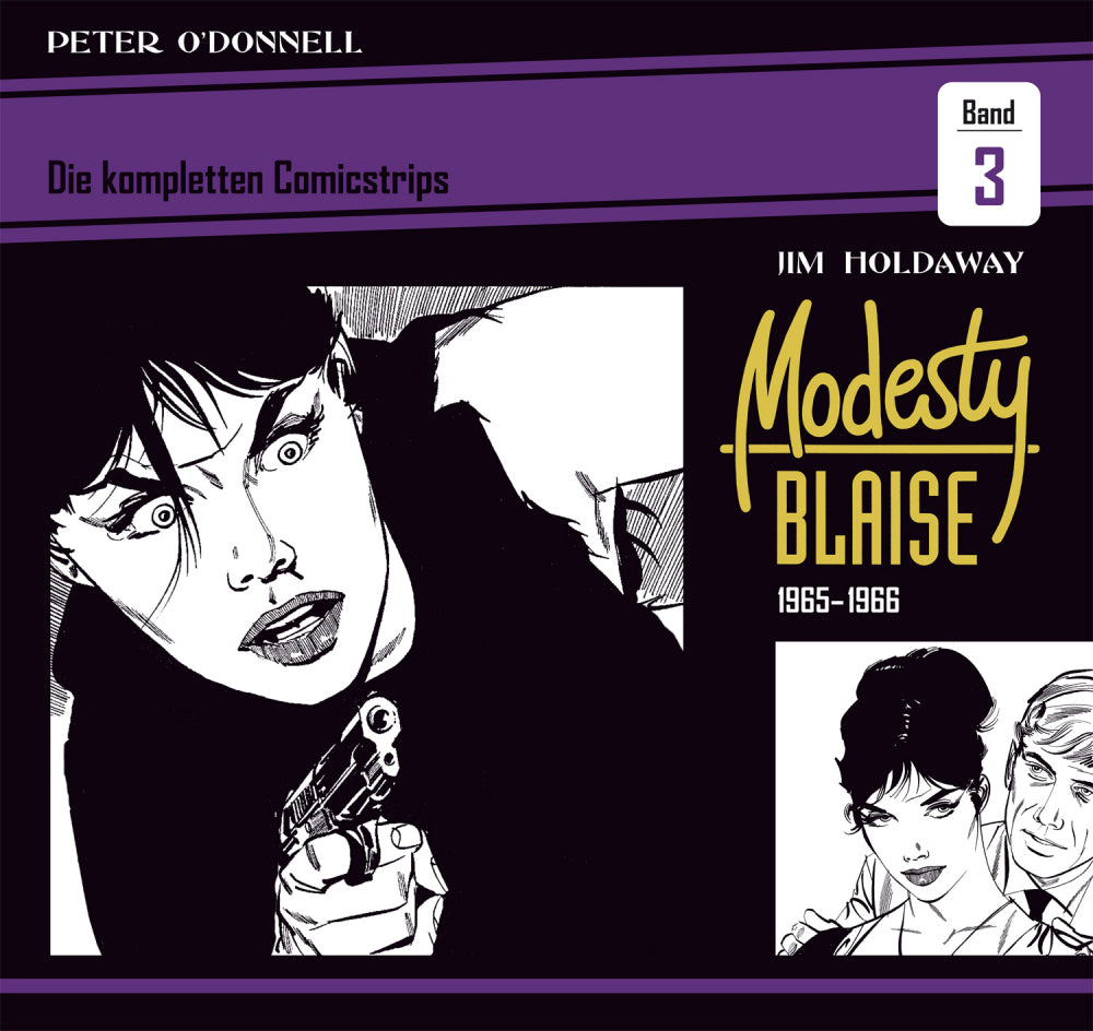 Modesty Blaise 3 – Die kompletten Comicstrips - 1965 - 1966 – Cover