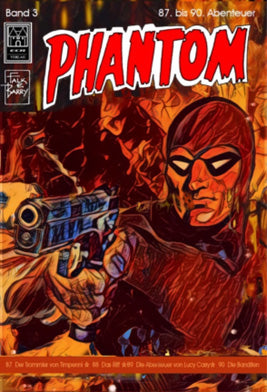 Phantom 87.-90. Abenteuer Hardcover (ECR Verlag) – Cover