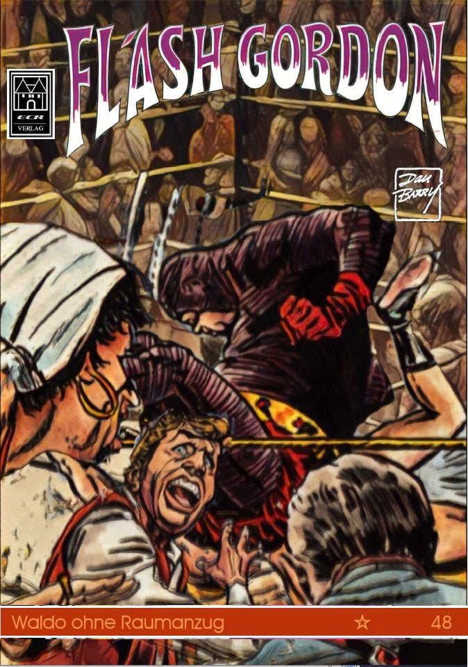 Flash Gordon - 48./49. Abenteuer Variant (ECR Verlag) – Waldo ohne Raumanzug / Die Botschafter – Cover