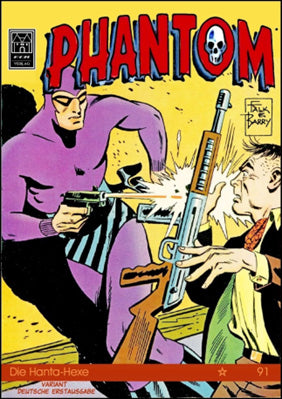 Phantom 91. Abenteuer (ECR Verlag) - Variant Cover – Die Hanta-Hexe (deutsche Erstveröffentlichung) – Cover