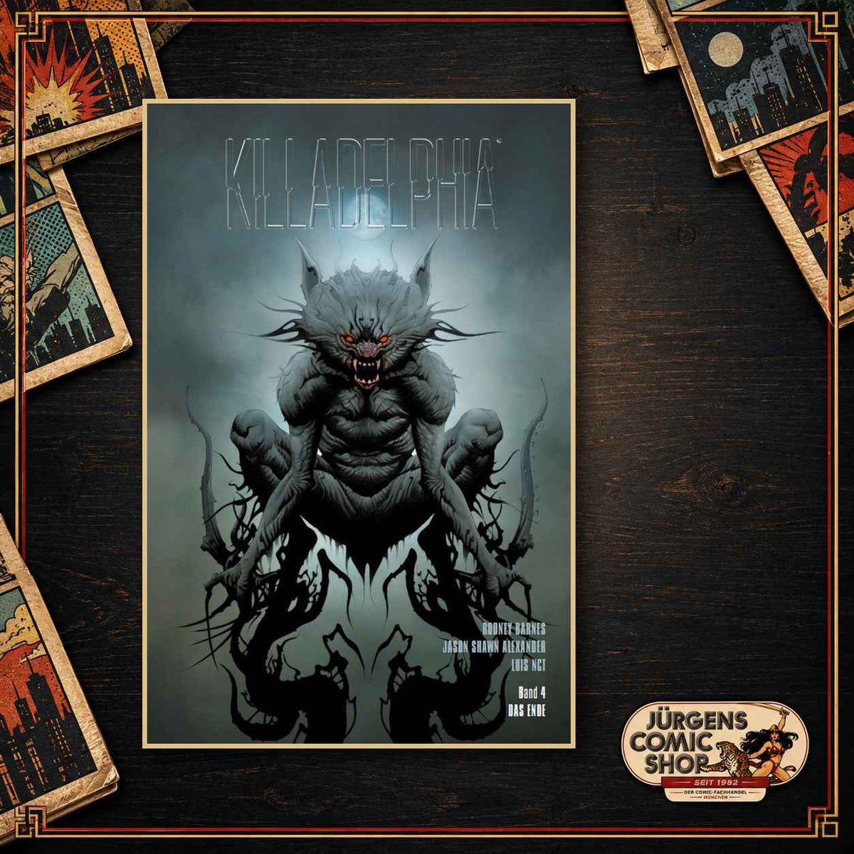 Killadelphia 4 – Variantcover Jae Lee