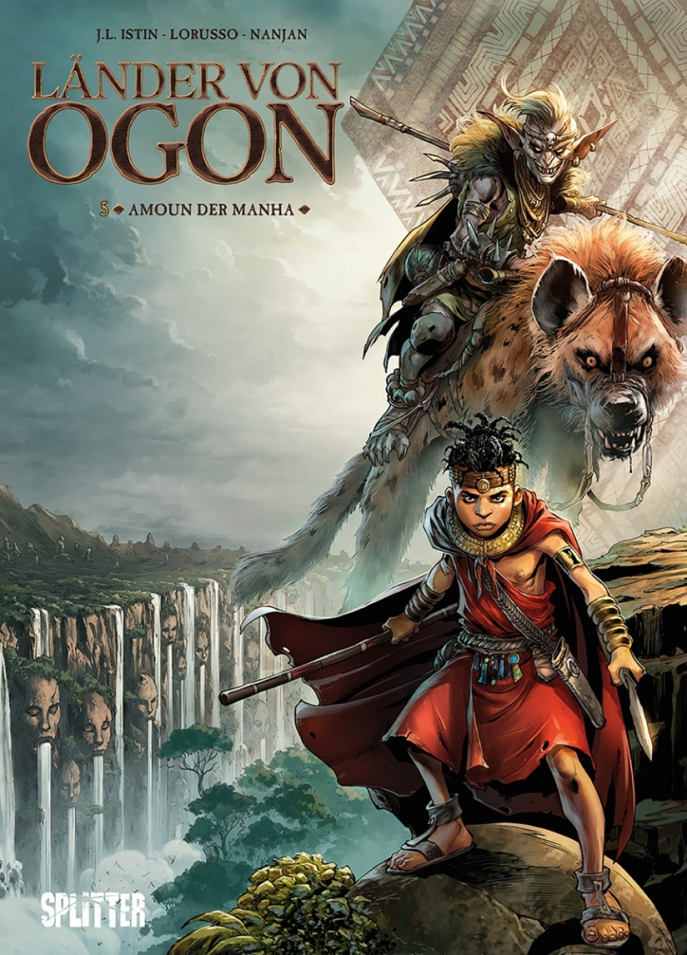 Länder von Ogon 5 – Amoun, der Manha – Cover