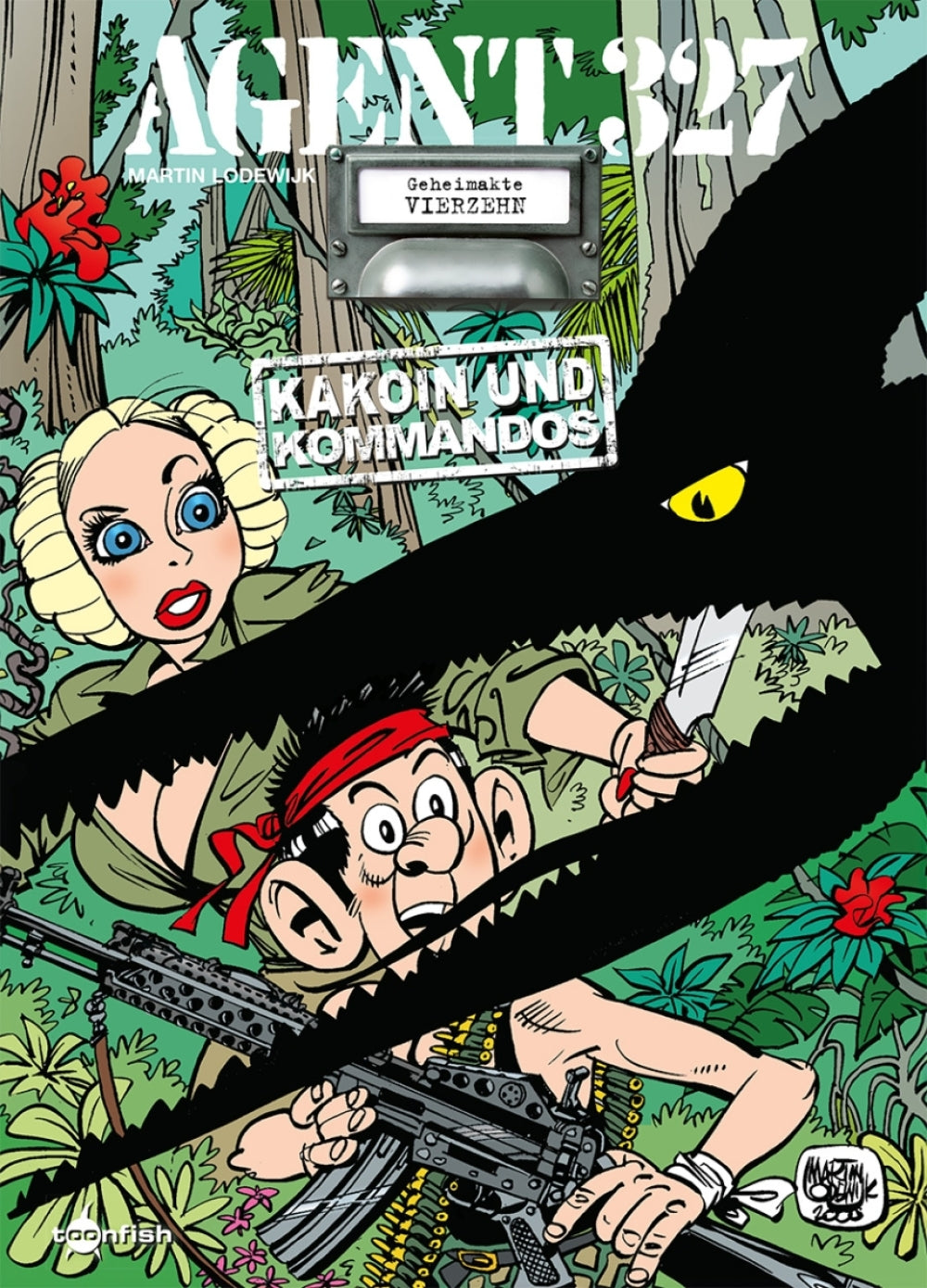 Cover Agent 327 Band 14 – Kakoin und Kommandos – toonfish